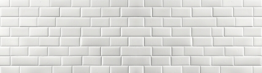 Obraz premium White stone wall or white colored brick or tile, rough grainy surface, concret wall design background texture, banner 