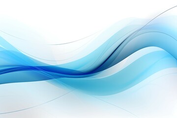 abstract blue wave
