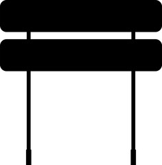 Obraz premium Signpost, direction icon isolated vector. Road traffic signs set. Board blank with place for text. Isolated information direction sign. Vector illustration