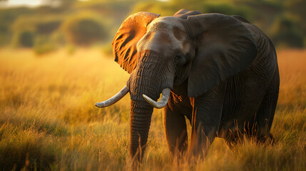 Obraz premium African elephant