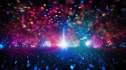 sparkles party glitter background illustration shiny glamorous, colorful fun, lively energetic sparkles party glitter background