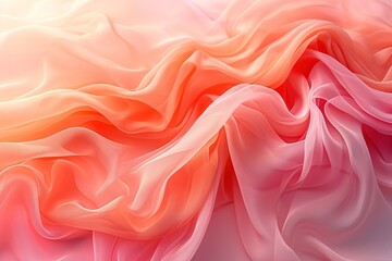 Fototapeta premium Abstract minimalist pantone inspired color peach fuzz ambient gradient wallpaper