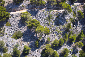 Obraz premium フランストゥーロンの丘