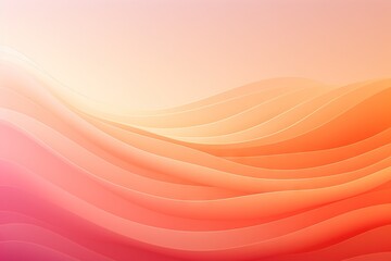 Abstract minimalist pantone inspired color peach fuzz ambient gradient wallpaper