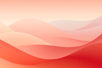 Fototapeta premium Abstract minimalist pantone inspired color peach fuzz ambient gradient wallpaper