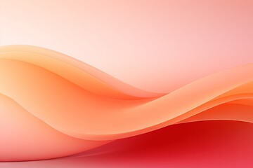Abstract minimalist pantone inspired color peach fuzz ambient gradient wallpaper