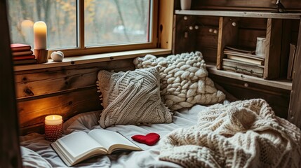 Plush Throws, Heart-shaped Cushions, and Love-themed Books