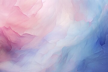 Abstract pink and blue marble fractal texture with gemstone background and soft colors backdrop. Generative AI