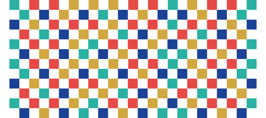 pixel colorful squares cube pattern design background