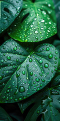 Fototapeta premium Monstera Blatt