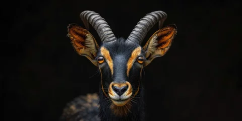Foto auf Acrylglas Antireflex Giant sable antelope © Fatih