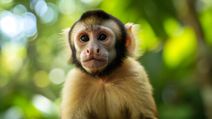 Naklejka premium Capuchin monkey