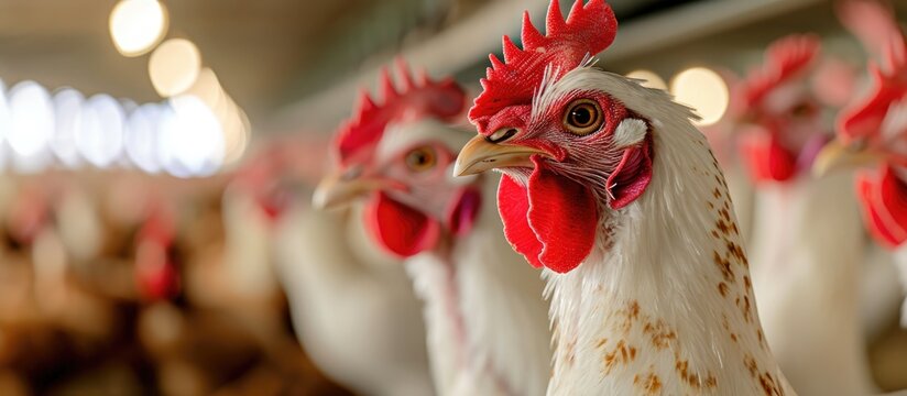 Vets inoculate poultry against severe bird flu, HPAI, preventing rapid death.