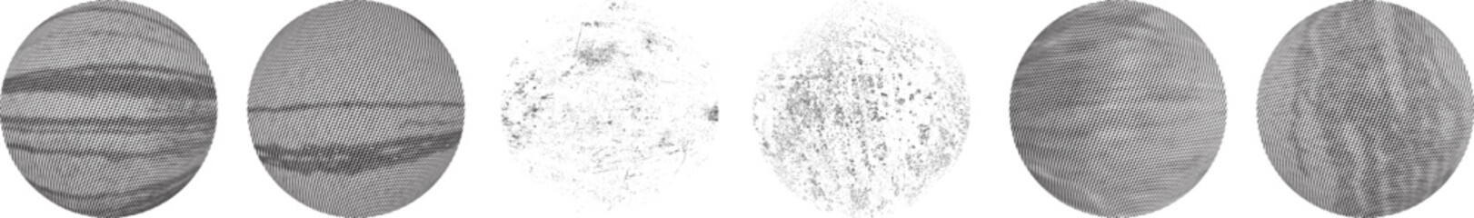 Sprayed black circle set.Graffiti art design . Noise dispersion circle . Spray effect .Grunge texture . Distressed element .vector