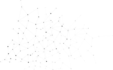 Connected dots - abstract design