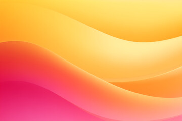 yellow pink abstract wavy color unique background, gradient blend, bright colored