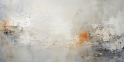 Blend of white and soft pastel grey hues, abstract textured background with weathered surface