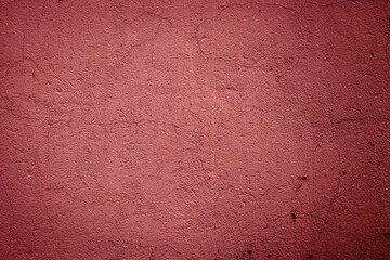 Red aged wall texture for background
