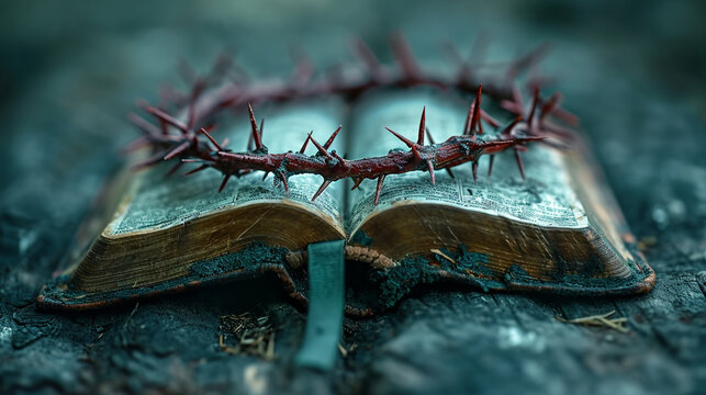 The Bible is a crown of thorns, the Gospel of Jesus Christ