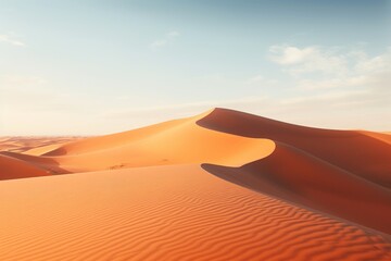 Fototapeta na wymiar Dunes in the Empty Quarter in Saudi Arabia
