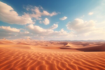 nature landscape desert sand sky - obrazy, fototapety, plakaty