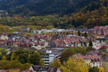 Fototapeta na wymiar Der Osten von Freiburg im Herbst