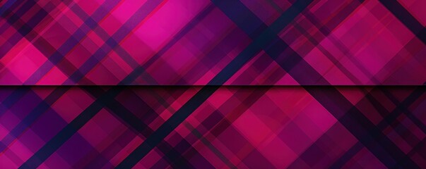 Magenta plaid background texture