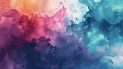 Abstract watercolor background. Colorful watercolor background for your design