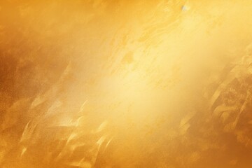 Gold retro gradient background with grain texture