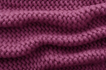 Cozy and comforting seamless pattern featuring a warm and inviting knit sweater texture in a soft plum color
