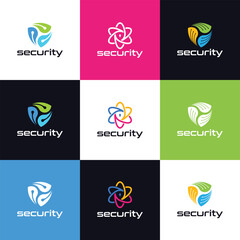 set of security logo vector inspiration