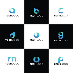 alphabet logo wifi collection