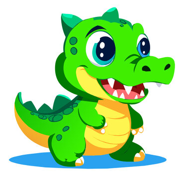 Gator Grin: Adorable Green Alligator Charm