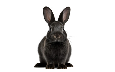 Obsidian Rabbit isolated on transparent Background