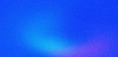 Ultrawide blue azure purple cool abstract gradient grainy premium background. Perfect for design, banner, wallpaper, template, art, creative projects, desktop. Exclusive quality, vintage style