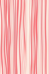 Background seamless playful hand drawn light pastel crimson pin stripe fabric pattern