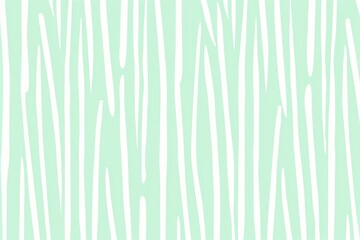 Fototapeta na wymiar Background seamless playful hand drawn light pastel green pin stripe fabric pattern