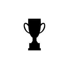 Award cup and trophy silhouette 