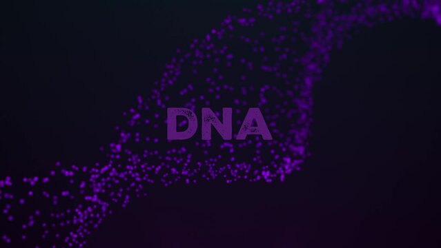 Particles DNA Molecule