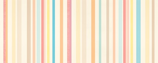 Background seamless playful hand drawn light pastel ivory pin stripe fabric pattern