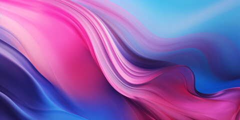 pink and blue color swirls, abstract flowing waves