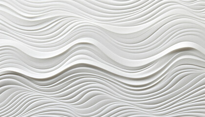 Abstract wave pattern on modern wallpaper, elegant and fashionable generated by AI
