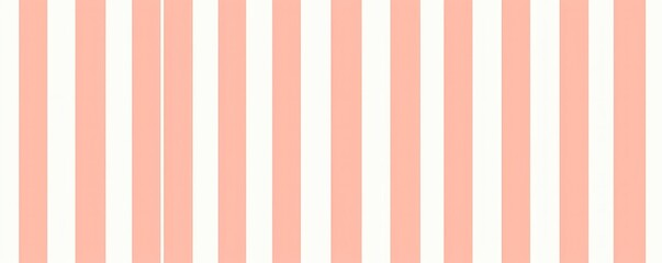 Background seamless playful hand drawn light pastel coral pin stripe fabric pattern cute abstract geometric wonky across lines background texture  - obrazy, fototapety, plakaty