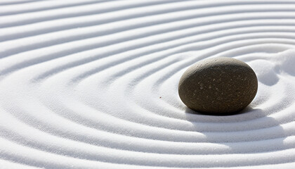 Fototapeta na wymiar Tranquil scene of pebbles in harmony, symbolizing balance generated by AI