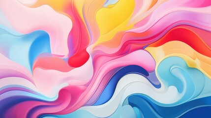 vibrant shape dynamic background illustration colorful fluid, organic texture, gradient movement vibrant shape dynamic background - obrazy, fototapety, plakaty