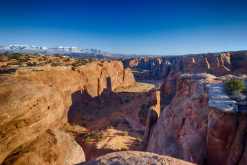 Fototapeta na wymiar Moab, Arches, Canyonlands, Monument Valley, National Parks