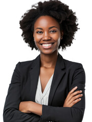 Fototapeta na wymiar An african american business woman