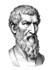 Ancient Greek philosopher Epicurus, generative AI