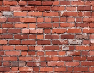 Obraz premium Red brick wall. Texture. Background.