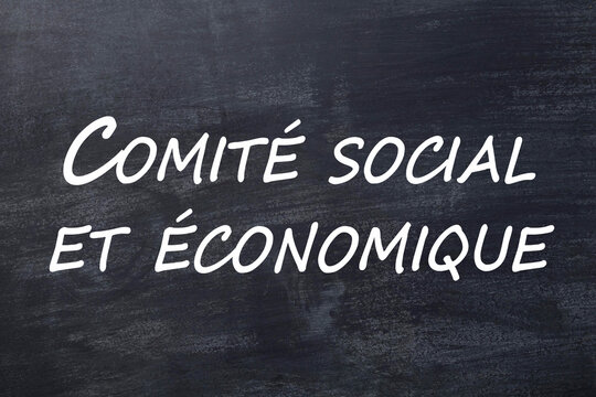 Comit&eacute; social et &eacute;conomique tableau